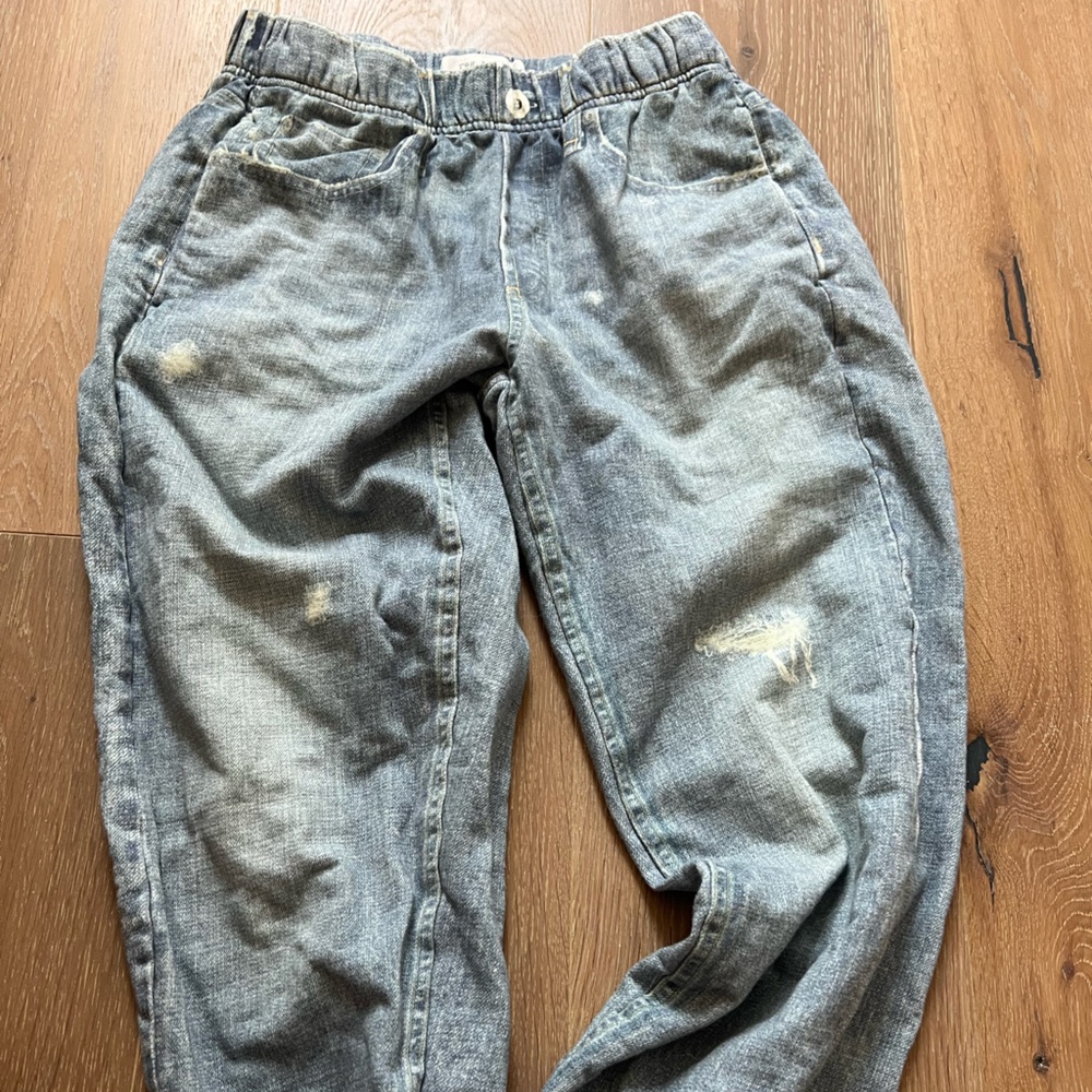 Rag and Bone Miramar light blue joggers- size XS